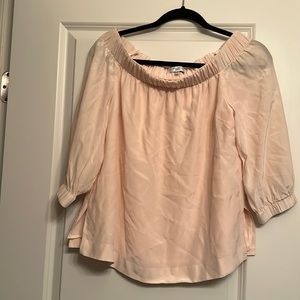 Bavarian silk open top blouse
